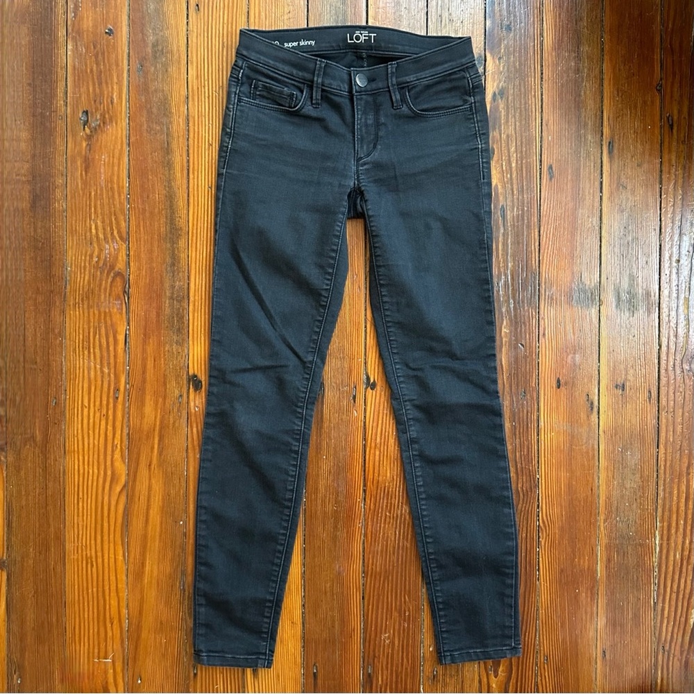 Ann Taylor Loft Super Skinny jean 24/00